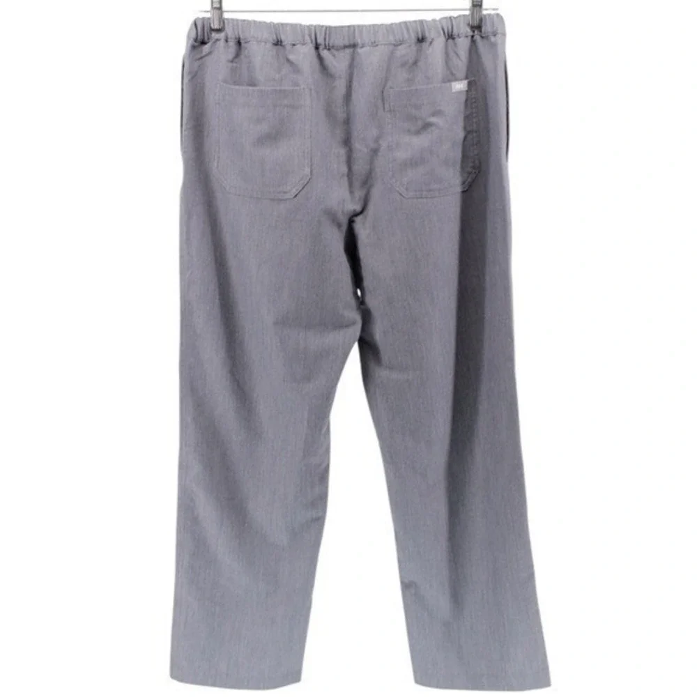 Figs Pisco Basic Srub Pants in Graphite Grey Green Strings Medical Career MS